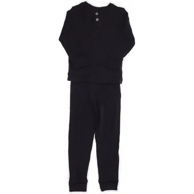 Pyjamas (Grå) från The Sleepy Collection Ekologisk bomull