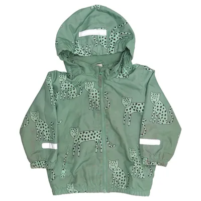 Regnjakke (Grøn) fra Lindex Baby Polyester