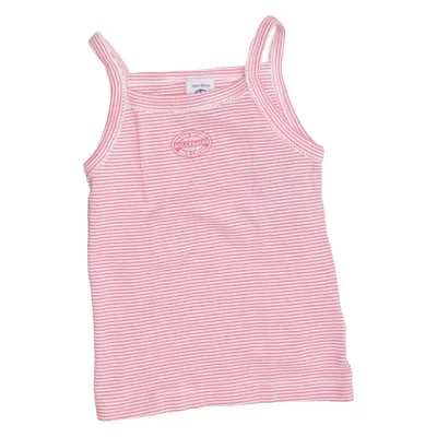 Débardeur (Rose, Blanc) de Petit Bateau Coton