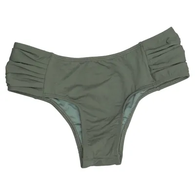 Bikini broekje (Groen) van Bronze Elastaan, Polyamide, Polyester