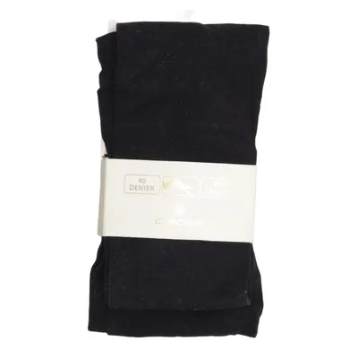 Collants en nylon (Noir) de Pieces Élasthane, Fibre métallique, Polyamide