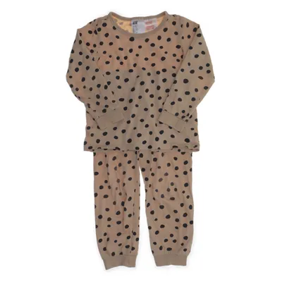 Pyjama (Beige, Zwart) van H&M Katoen
