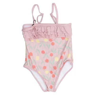 Maillot de bain une pièce (Rose, Multicolore) de Pusblu Élasthane, Polyamide, Polyester