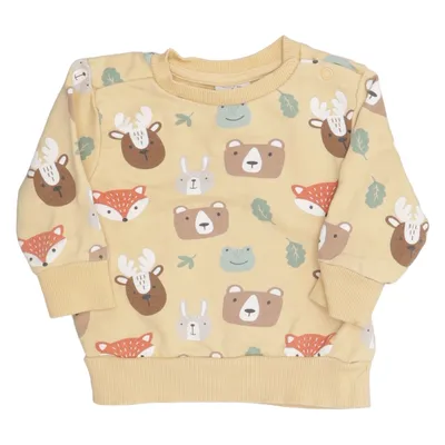 Sweatshirt (Gul, Flerfarvet) fra Little Me Bomuld