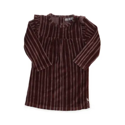 Jurk (Bruin, Roze) van Your Wishes Katoen, Elastaan, Polyester
