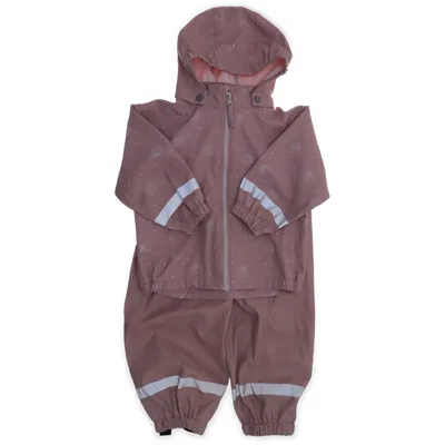 Regnställ (Rosa) från Belle Amie Polyester