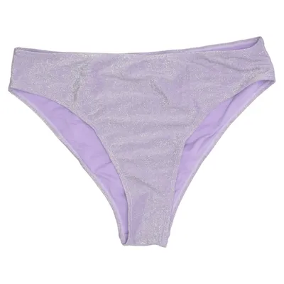 Bikini broekje (Lila) van Ms Studio Elastaan, Metallvezel, Polyamide, Polyester