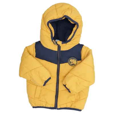 Winterjas (Geel, Blauw) van Dopo Dopo Baby Polyester