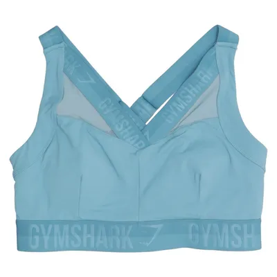 Brassière (Bleu) de Gymshark Élasthane, Polyamide