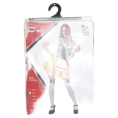 Dirndl (Green, Yellow, White) from Wicked Costumes Polyester