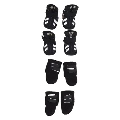 Dog shoes (Black) from Rukka