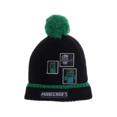 Toppluva (Svart, Grön) från Minecraft Akryl