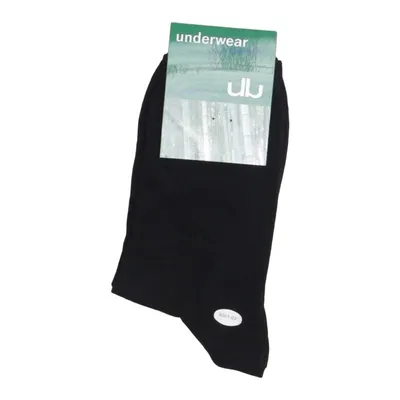 Sokken (Zwart) van Underwear of Sweden Bamboo, Elastaan, Polyester
