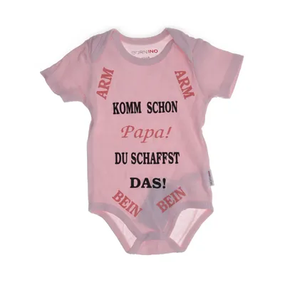 Body (Rosa) från Bornino Bomull
