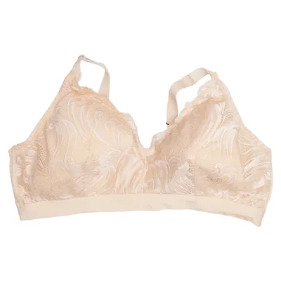 Bralette (Beige) fra XLNT by KappAhl Elastan, Polyamid