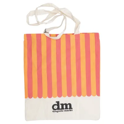 Sac en toile (Beige, Rouge, Orange) de DM