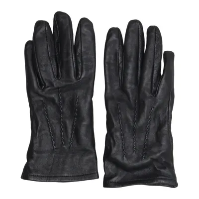Leather gloves (Black) from SIX Leather