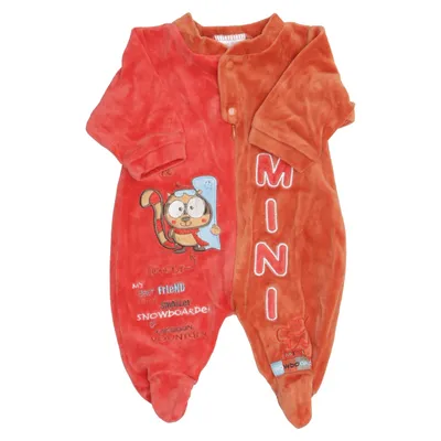 Rompers (Red, Orange) from Juniors Cotton, Polyester