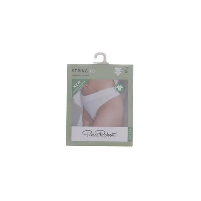 Thongs (White) from Pierre Robert Organic cotton, Elastane