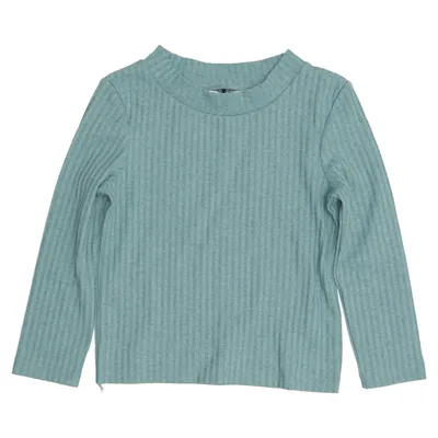 Top (Grün) von Kids by NA-KD Elasthan, Polyester, Viskose