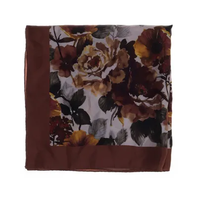 Handkerchief (Brown, Multicolored) from Stenströms Silk