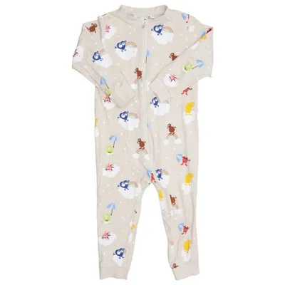 Rompers (Beige, Multicolored) from Babblarna x KappAhl Cotton, Elastane
