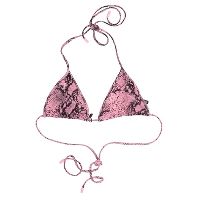 Haut de bikini (Rose, Noir) de Triangl Élasthane, Polyamide