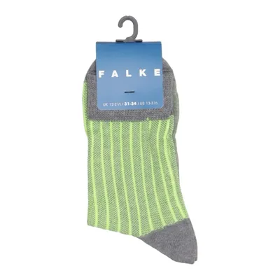 Sokken (Grijs, Groen) van Falke Katoen, Polyamide