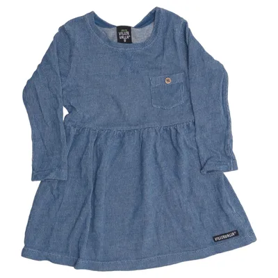 Jurk (Blauw) van Villervalla Katoen
