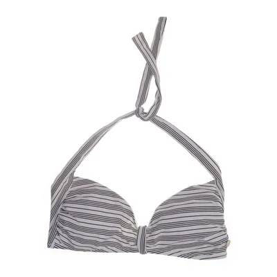 Bikini top (White, Blue) from By Sylvie Designs Elastane, Polyamide