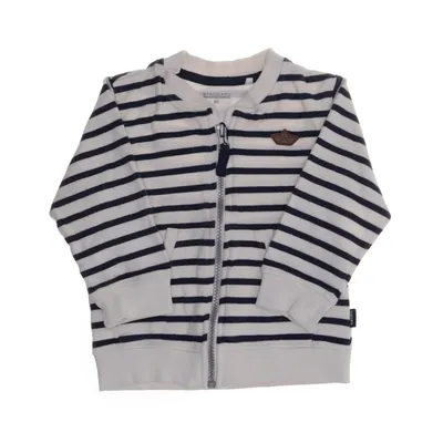 Cardigan (Wit, Blauw) van Staccato Katoen