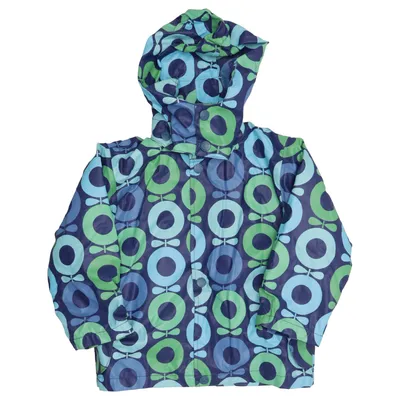 Rain jacket (Blue, Green, Multicolored) from Katvig Recycled polyester