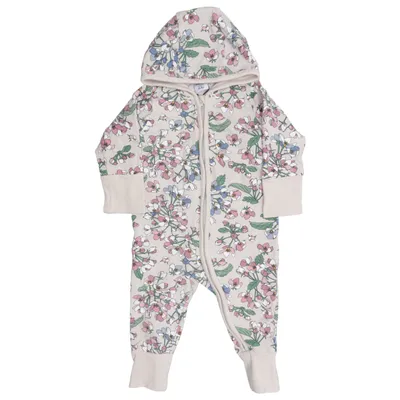 Rompers (Beige, Multicolored) from Polarn O. Pyret Elastane, Organic cotton