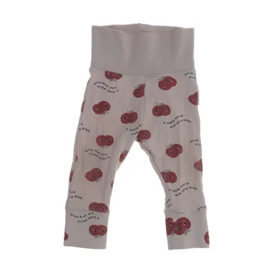 Leggings (Beige, Röd) från Minories Bomull, Elastan