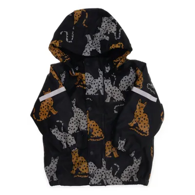 Regnjacka (Svart, Flerfärgad) från Fix Polyester, Polyuretan