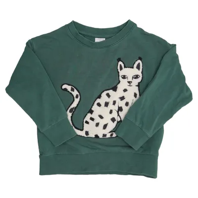 Sweatshirt (Green) from Lindex Kids Cotton