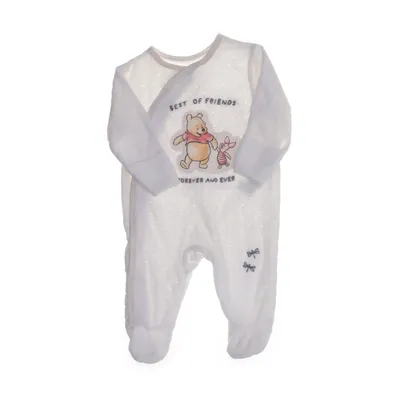 Sparkdräkt (Vit, Flerfärgad) från Disney Baby Bomull, Polyester