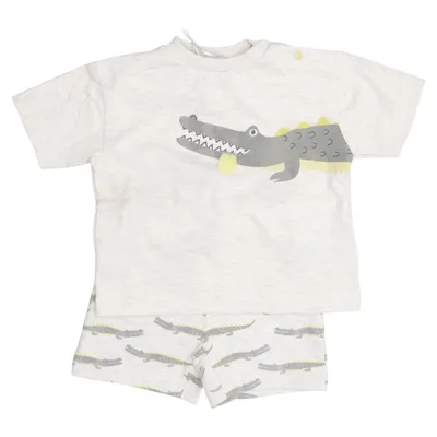 Set (Beige) van Dirkje Katoen, Polyester, Viscose