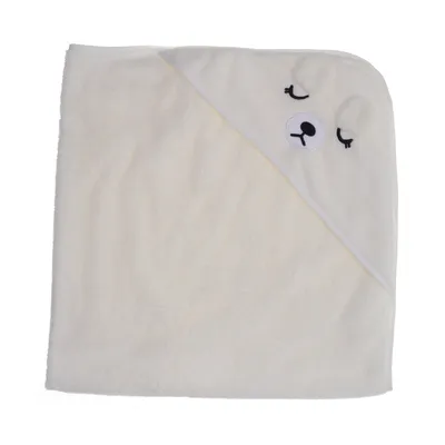 Badponcho (Wit) van Besvip Polyester, Polyamide