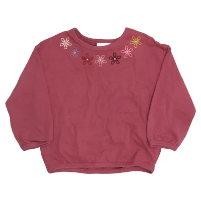 Sweatshirt (Lilla) fra Zara Bomuld