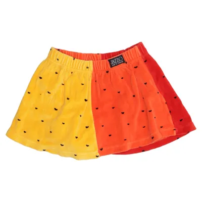 Kjol (Gul, Orange, Röd, Flerfärgad) från Jazzo Bomull, Polyamid