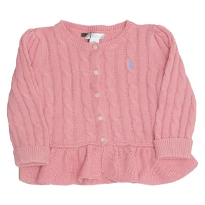 Cardigan (Rose) de Ralph Lauren Coton