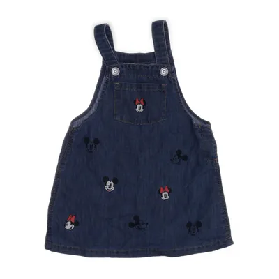 Hängselklänning (Blå, Svart, Röd) från H&M x Disney Bomull, Polyester