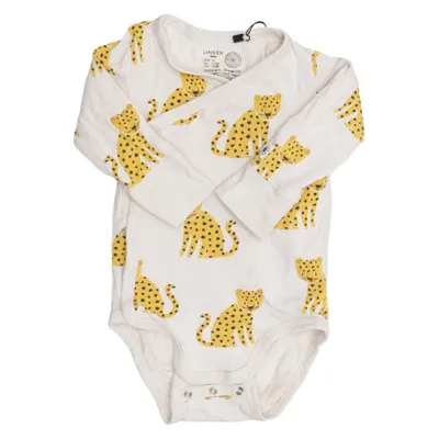 Body (Beige, Gul, Flerfarvet) fra Lindex Baby Bomuld, Elastan