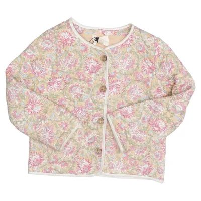 Jacket (Beige, Pink, Multicolored) from Louise Misha Organic cotton