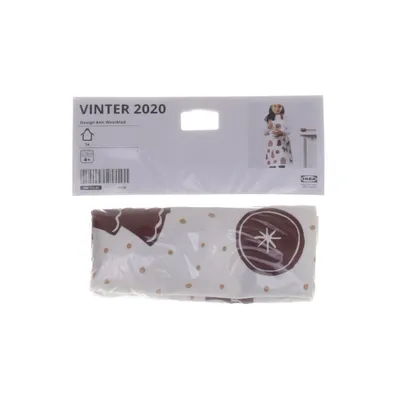 Förkläde (Vit, Röd, Brun) från IKEA