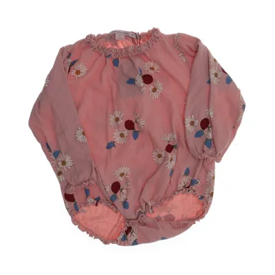 Body (Rosa, Flerfärgad) från Konges Sløjd Elastan, Ekologisk bomull, Polyester