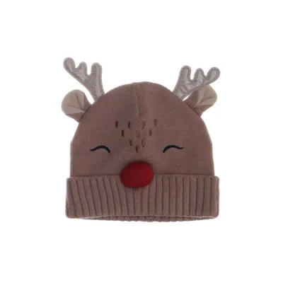 Beanie-Mütze (Beige) von Primark Polyamid, Polyester, Viskose