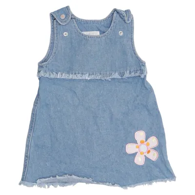 Tuinjurk (Blauw) van Baby Baby Katoen