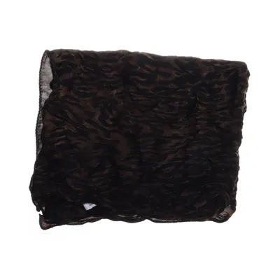 Silketørklæde (Sort, Brun) fra Rabens Saloner Viscose